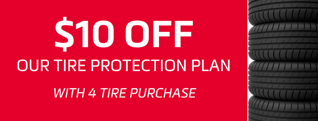 $10 off Tire Protection